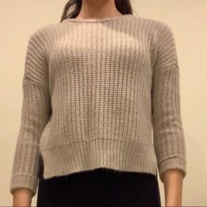 Cream/tan sweater from tillys